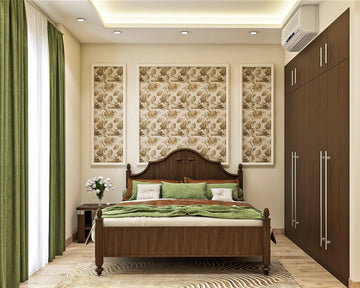 Classic Guest Bedroom Design For Compact Layouts